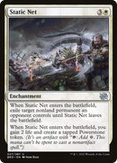 Static Net (BRO-027) - The Brothers' War Foil
