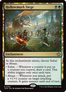Hollowmurk Siege (TDM-192) - Tarkir: Dragonstorm: (enchantment) Foil