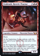 Urabrask, Heretic Praetor (PRE-129S) - Streets of New Capenna Promos Foil