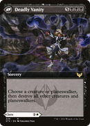 Selfless Glyphweaver // Deadly Vanity (STX-329) - Strixhaven: School of Mages: (Extended Art)