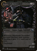 Baneblade Scoundrel // Baneclaw Marauder (MID-289) - Innistrad: Midnight Hunt: (Showcase, Double Faced Transform) Foil
