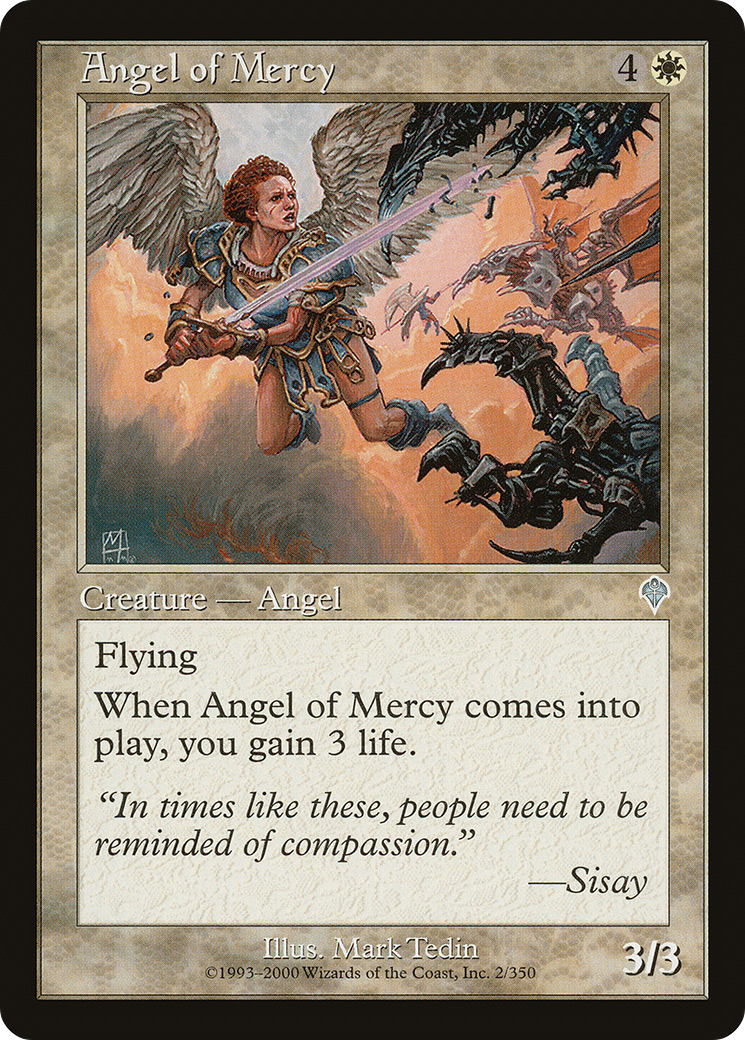 Angel of Mercy (INV-002) - Invasion Foil