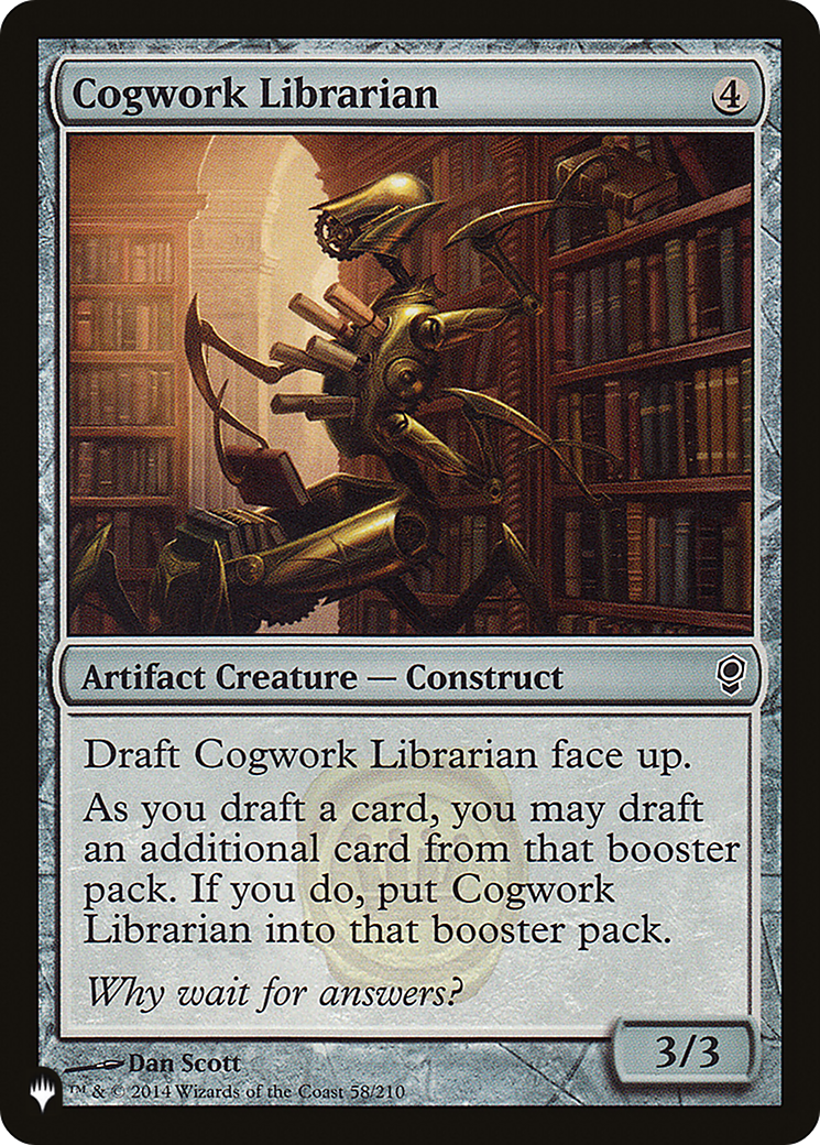 Cogwork Librarian (LIST-CNS-58) - The List