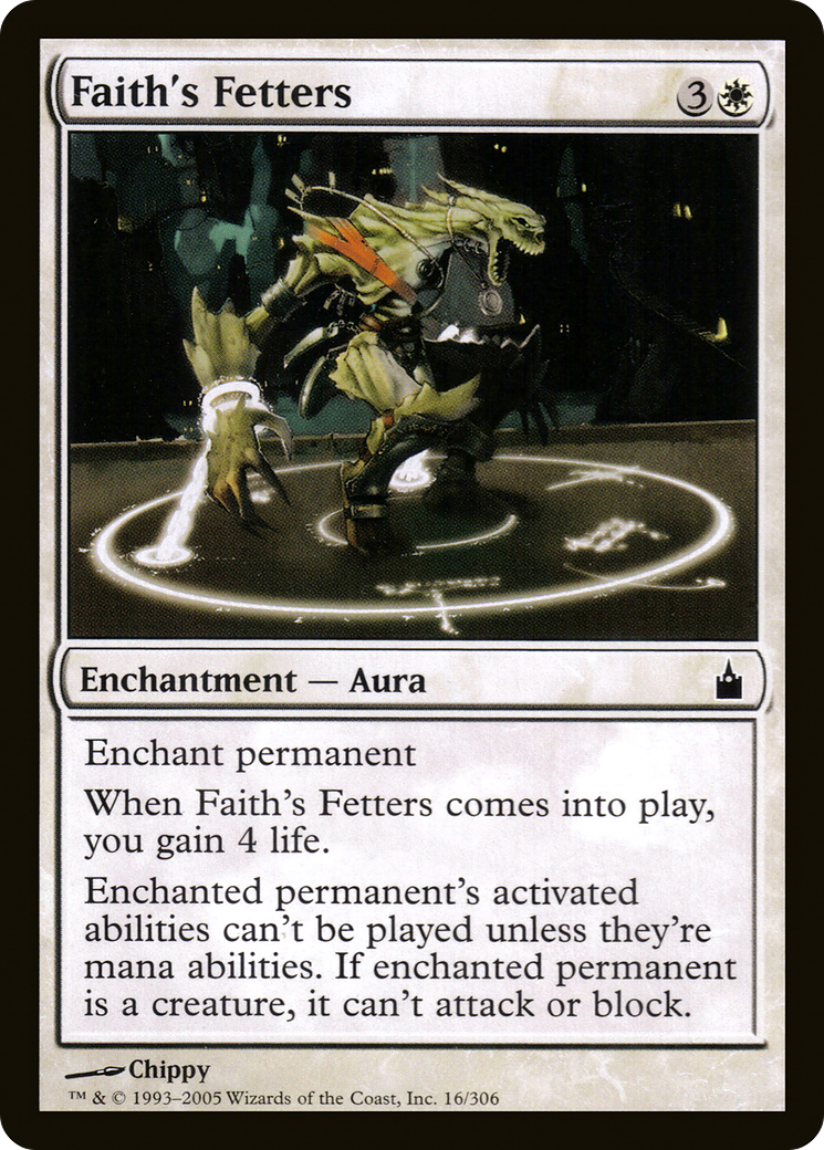 Faith's Fetters (RAV-016) - Ravnica: City of Guilds