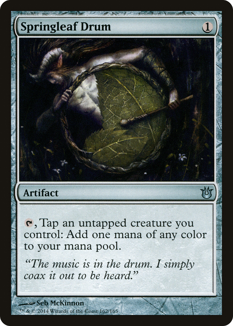 Springleaf Drum (BNG-162) - Born of the Gods