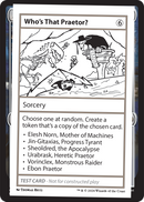 Who's That Praetor? (MB2PC-) - Mystery Booster 2