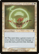 Circle of Protection: Green (7ED-08★) - Seventh Edition Foil