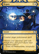 Negate (STA-018) - Strixhaven Mystical Archive: (Showcase) (Borderless)