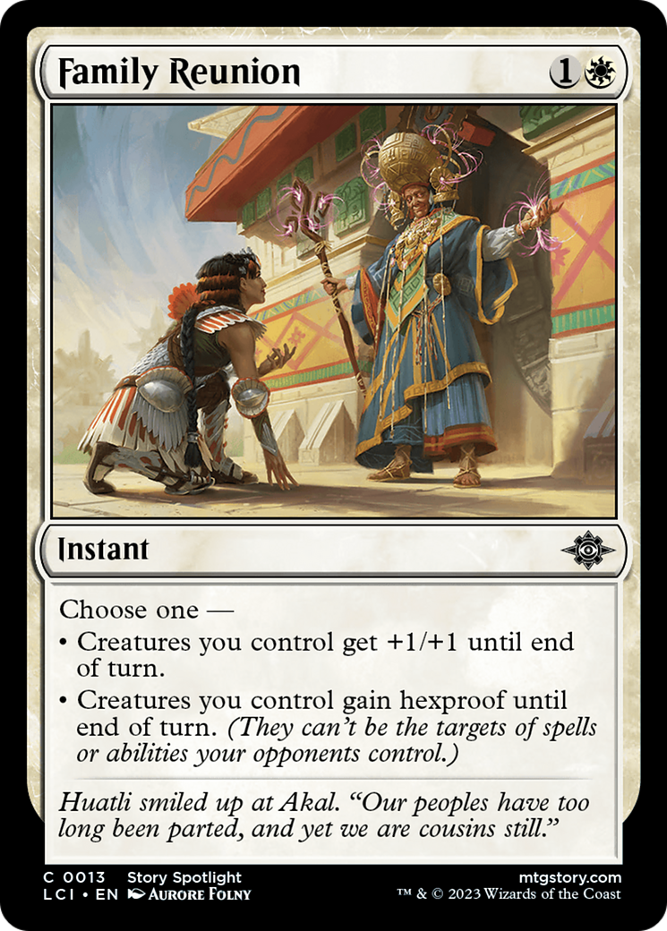 Family Reunion (LCI-013) - The Lost Caverns of Ixalan Foil