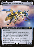 Zabaz, the Glimmerwasp (MH2-474) - Modern Horizons 2: (Extended Art) Foil