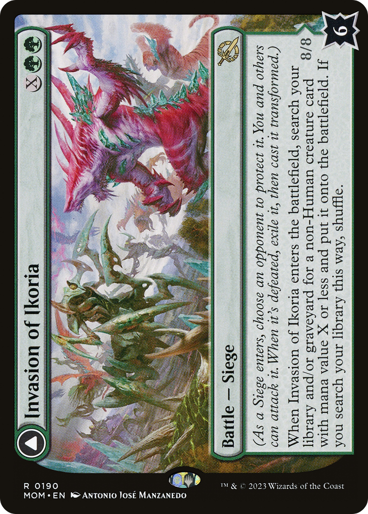 Invasion of Ikoria // Zilortha, Apex of Ikoria (MOM-190) - March of the Machine