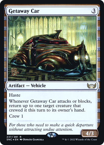 Getaway Car (PRE-237S) - Streets of New Capenna Promos Foil