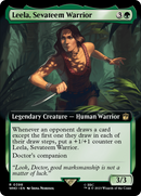 Leela, Sevateem Warrior (WHO-398) - Doctor Who: (Extended Art) Foil