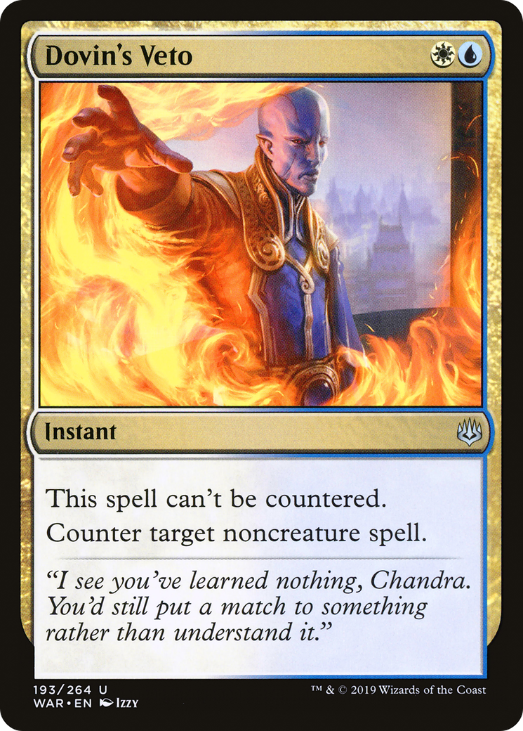 Dovin's Veto (WAR-193) - War of the Spark