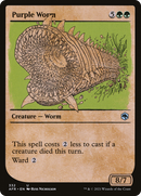 Purple Worm (AFR-332) - Adventures in the Forgotten Realms: (Showcase) Foil