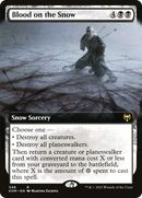 Blood on the Snow (KHM-348) - Kaldheim: (Extended Art, snow)