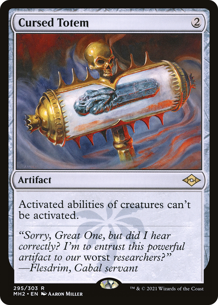 Cursed Totem (MH2-295) - Modern Horizons 2