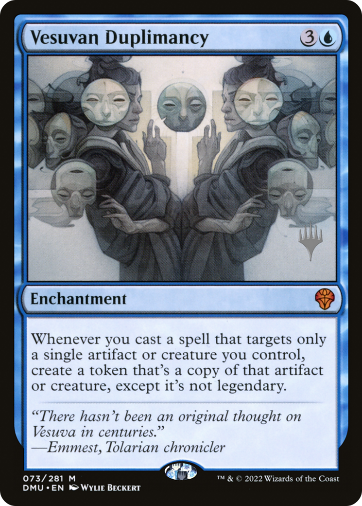 Vesuvan Duplimancy (PPDMU-73P) - Dominaria United Promos Foil