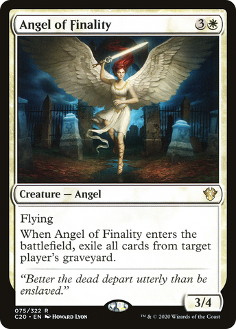 Angel of Finality (C20-075) - Commander 2020
