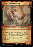 Glóin, Dwarf Emissary (LTR-583) - The Lord of the Rings: Tales of Middle-earth: (Showcase) Foil