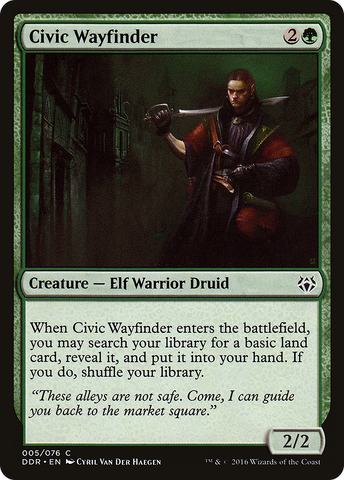 Civic Wayfinder (DDR-005) - Duel Decks: Nissa vs. Ob Nixilis