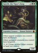 Saryth, the Viper's Fang (MEDIA-197★) - Innistrad: Midnight Hunt Promos Foil