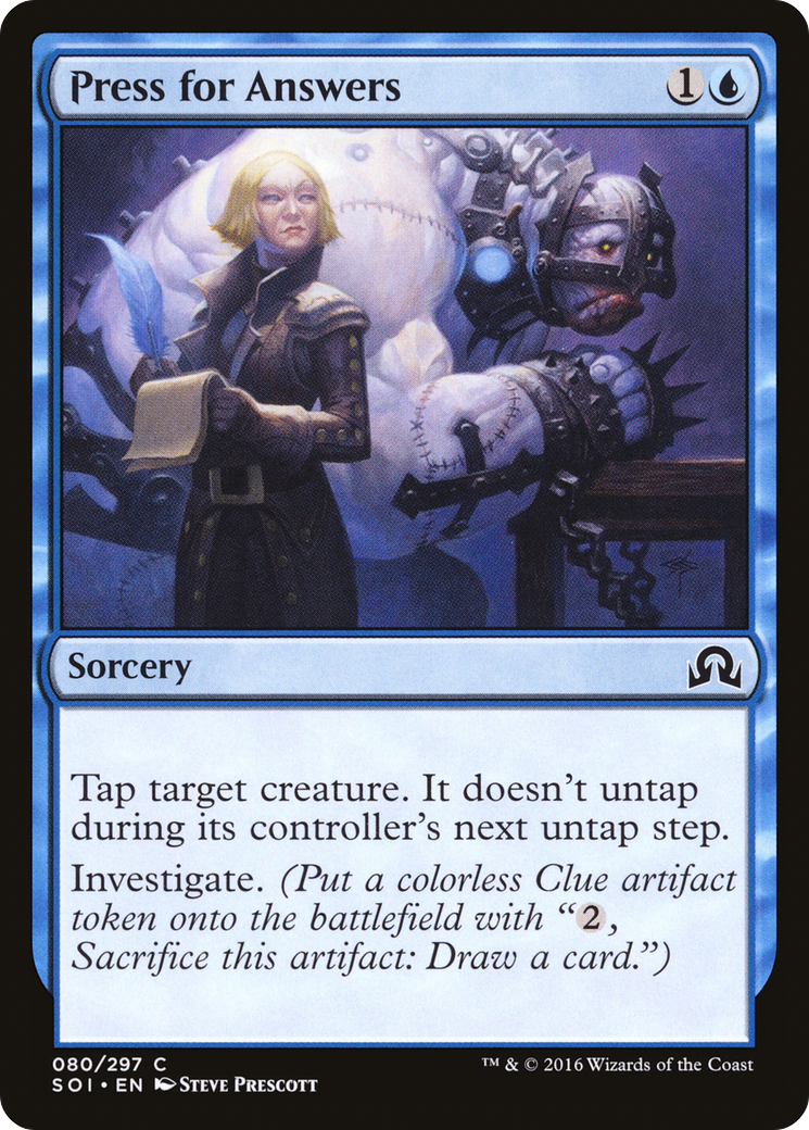 Press for Answers (SOI-080) - Shadows over Innistrad