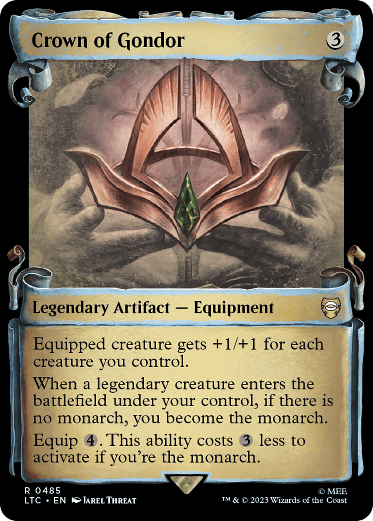 Crown of Gondor (LTC-485) - Tales of Middle-earth Commander: (Showcase)