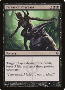 Caress of Phyrexia (NPH-053) - New Phyrexia Foil