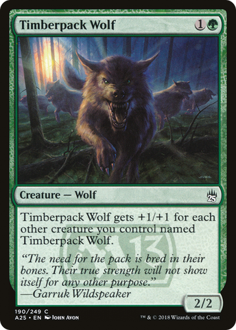 Timberpack Wolf (A25-190) - Masters 25