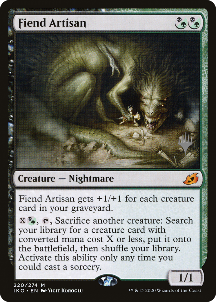 Fiend Artisan (PPIKO-220) - Ikoria: Lair of Behemoths Promos
