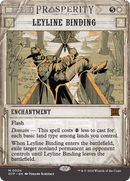 Leyline Binding (OTP-004) - Breaking News: (Showcase) (Borderless) Foil