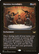 Maestros Ascendancy (SNC-381) - Streets of New Capenna: (Showcase) Foil