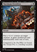 Maximum Overdrive (DFT-096) - Aetherdrift Foil