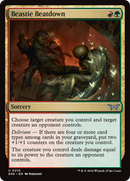 Beastie Beatdown (DSK-210) - Duskmourn: House of Horror Foil