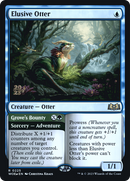Elusive Otter // Grove's Bounty (PRE-225) - Wilds of Eldraine Promos Foil