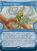 Portent of Calamity (BLB-306) - Bloomburrow: (Showcase) (Borderless) Foil