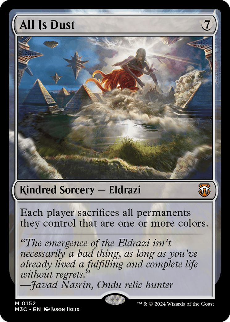 All Is Dust (M3C-152) - Modern Horizons 3 Commander