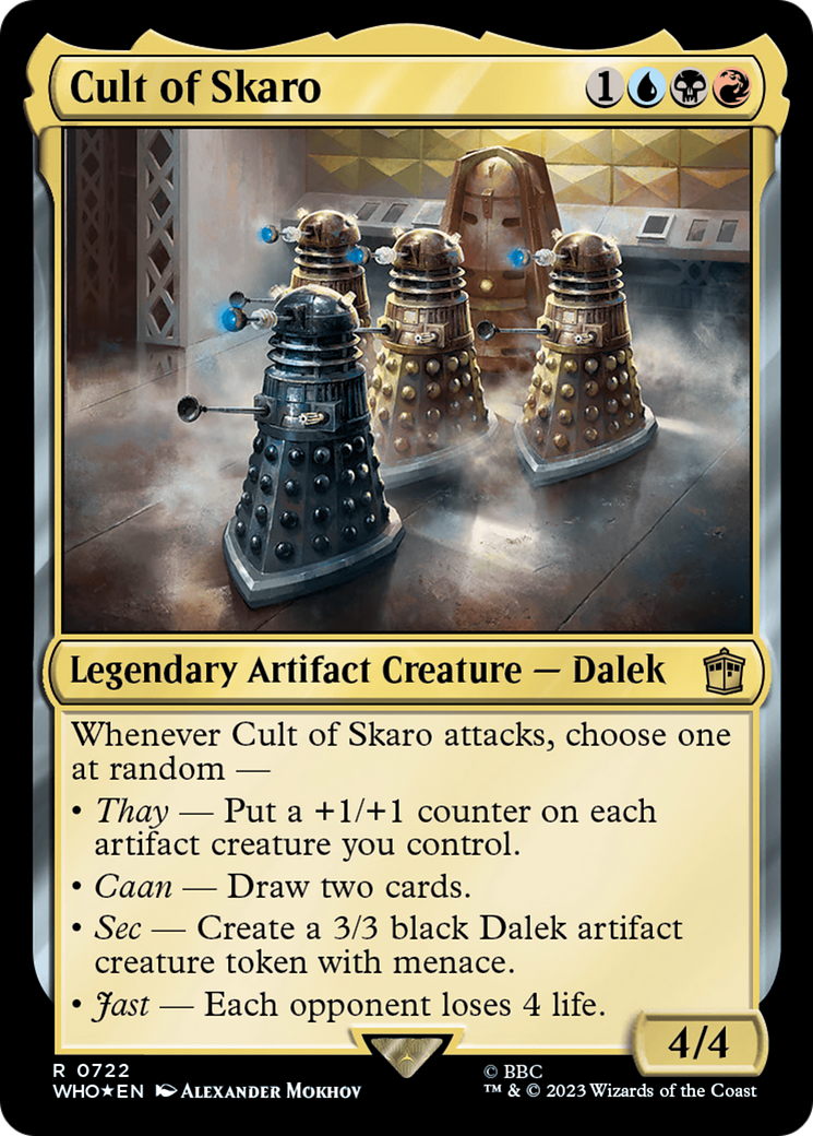 Cult of Skaro (WHO-722) - Doctor Who Foil