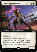 Dusk Legion Duelist (MOM-344) - March of the Machine: (Extended Art) Foil