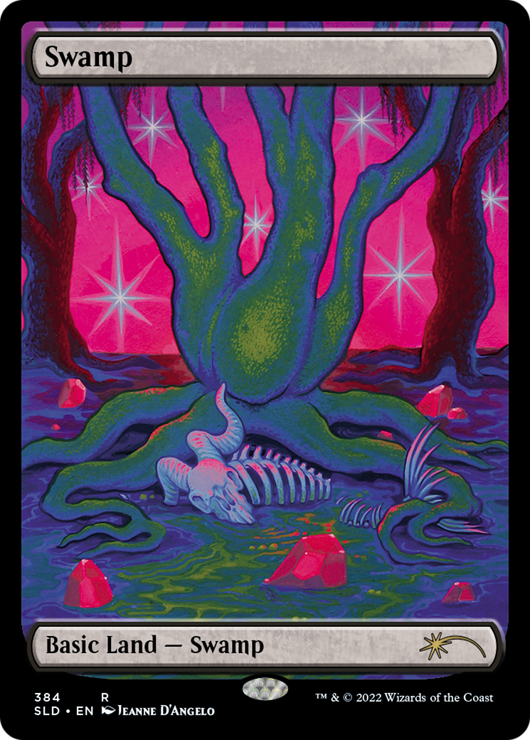 Swamp (SLD-384) - Secret Lair Drop Foil