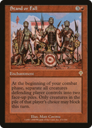 Stand or Fall (INV-171) - Invasion Foil