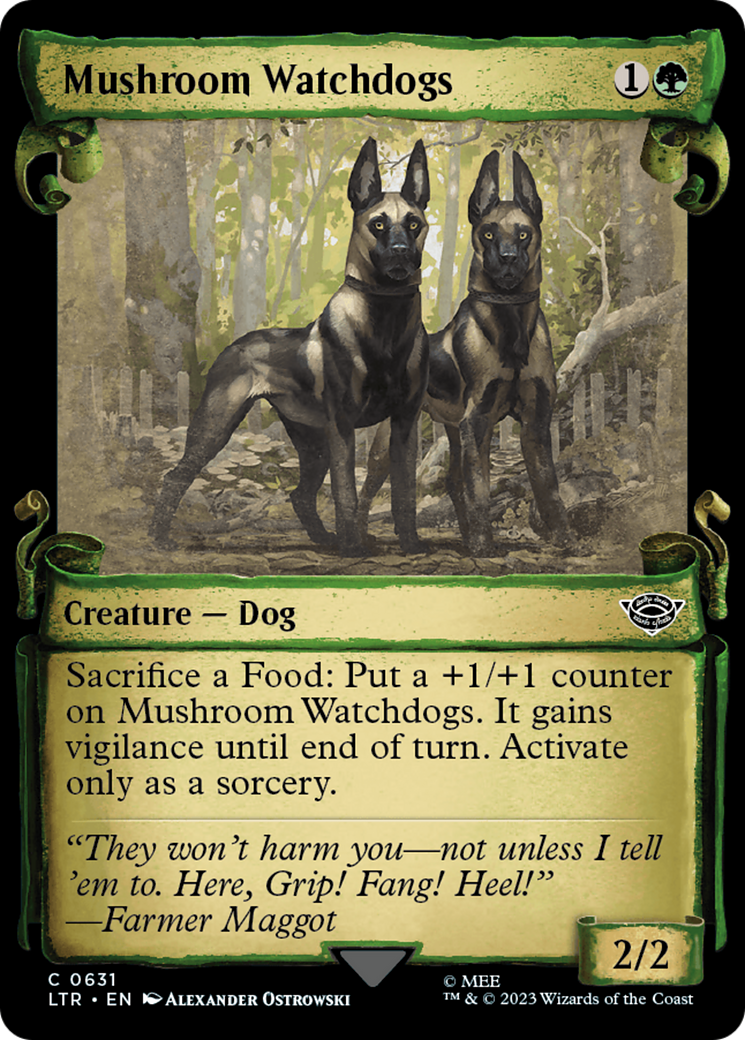 Mushroom Watchdogs (LTR-631) - The Lord of the Rings: Tales of Middle-earth: (Showcase)
