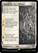 War of the Last Alliance (LTR-036) - The Lord of the Rings: Tales of Middle-earth Foil