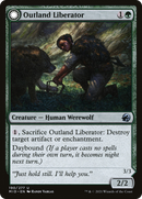 Outland Liberator // Frenzied Trapbreaker (MID-190) - Innistrad: Midnight Hunt: (Double Faced Transform)