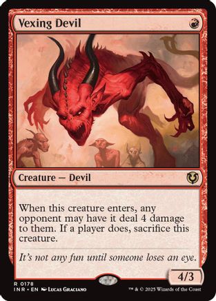 Vexing Devil (INR-178) - Innistrad Remastered Foil
