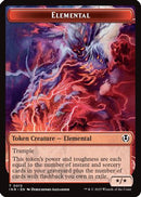 Elemental // Human (0014) Double-Sided Token (INR-13 // 14) - Innistrad Remastered
