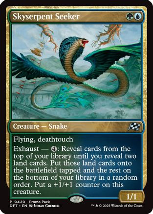 Skyserpent Seeker (PPDFT-420) - Promo Pack: Aetherdrift