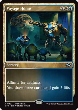 Voyage Home (PPDFT-421) - Promo Pack: Aetherdrift Foil
