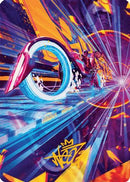 Spotcycle Scouter Art Card (Gold-Stamped Signature) (AADFT-037) - Art Series: Aetherdrift